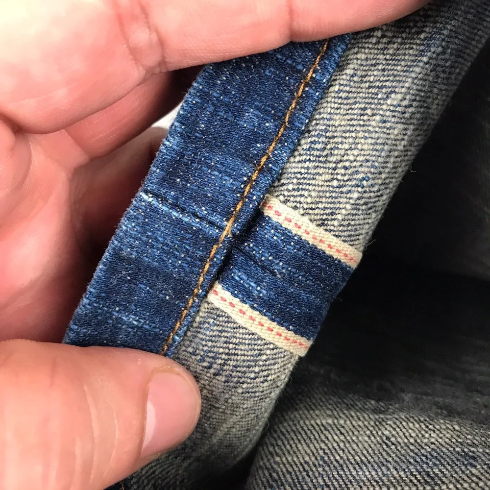 Naked & Famous‎ Weird Guy Left Hand Twill Selvedge Jeans Mens 29x27 Indigo Denim